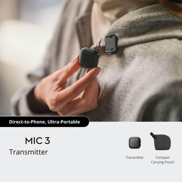 Original Transmitter for DJI Mic 3