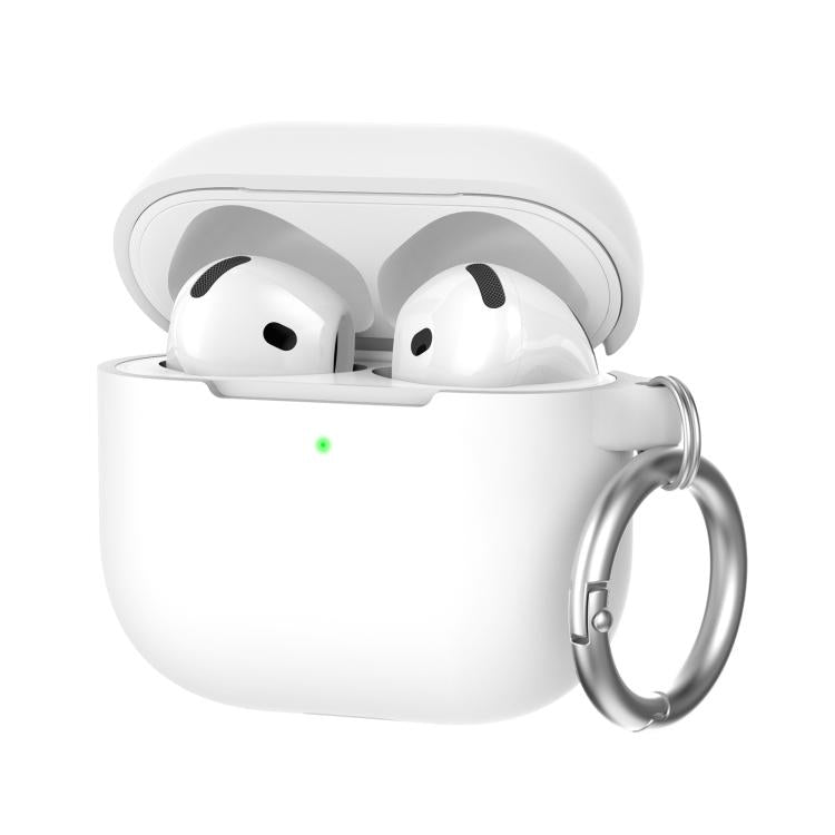 For AirPods 4 AhaStyle PT196 Integrated Silicone Protective Case