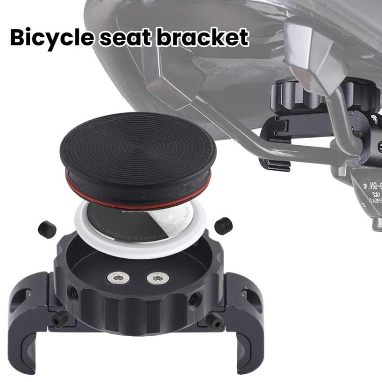 For AirTag Bike Mounting Bracket Tracker Anti-Loss Locator Bicycle Bracket