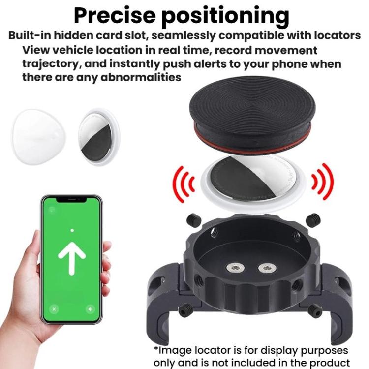 For AirTag Bike Mounting Bracket Tracker Anti-Loss Locator Bicycle Bracket