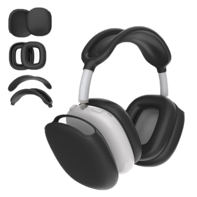 For Airpods Max 4pcs /Set Head-Mounted Silicone Anti-Bump Protective Cover