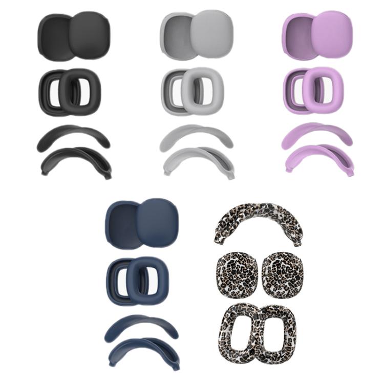 For Airpods Max 4pcs /Set Head-Mounted Silicone Anti-Bump Protective Cover