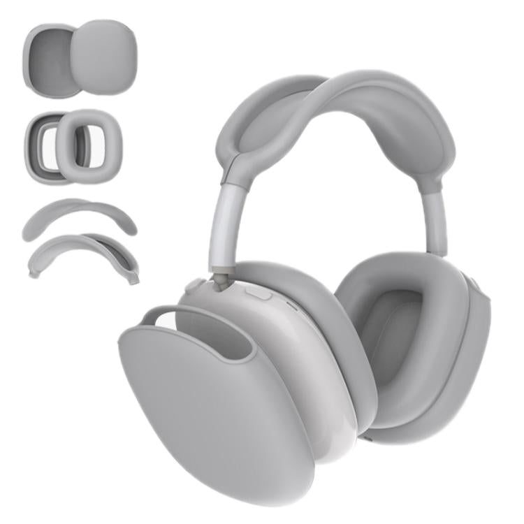 For Airpods Max 4pcs /Set Head-Mounted Silicone Anti-Bump Protective Cover