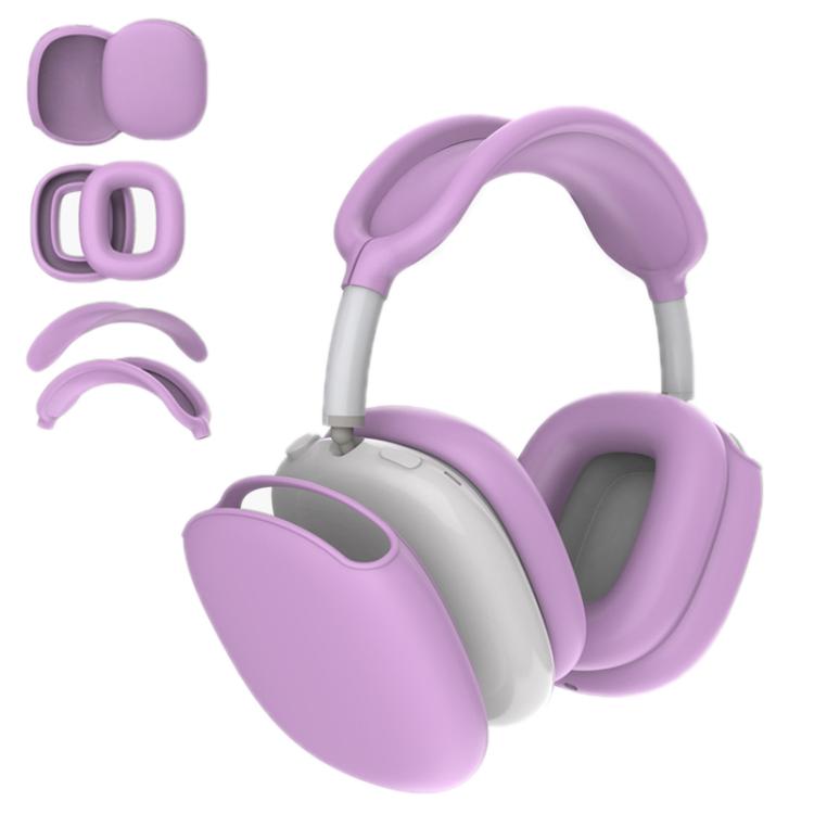 For Airpods Max 4pcs /Set Head-Mounted Silicone Anti-Bump Protective Cover