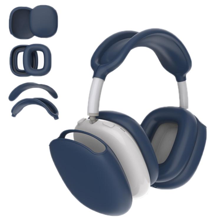 For Airpods Max 4pcs /Set Head-Mounted Silicone Anti-Bump Protective Cover