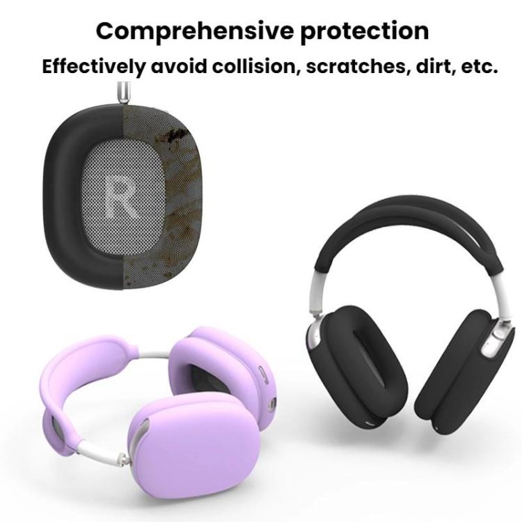 For Airpods Max 4pcs /Set Head-Mounted Silicone Anti-Bump Protective Cover