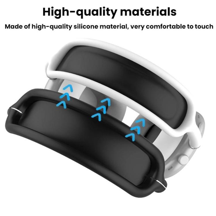 For Airpods Max 4pcs /Set Head-Mounted Silicone Anti-Bump Protective Cover