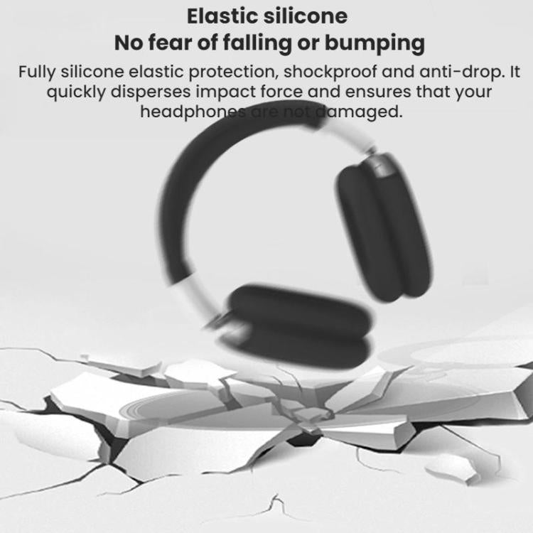 For Airpods Max 4pcs /Set Head-Mounted Silicone Anti-Bump Protective Cover