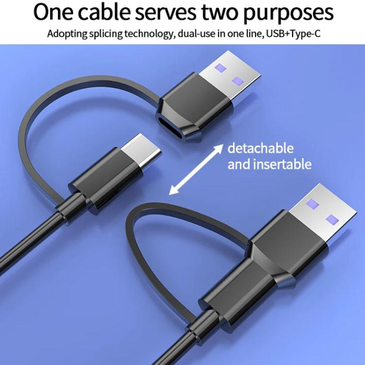 USB / Type-C To 3.5mm 7.1 Surround Sound Computer Voice Changer External Sound Card For Mobile Computer Streaming