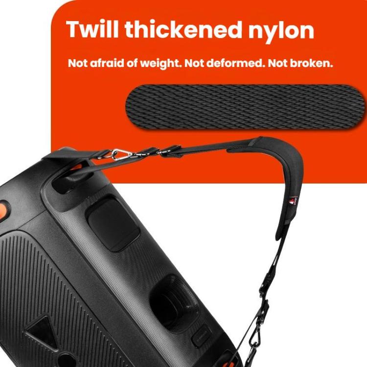 Adjustable Shoulder Strap For JBL Partybox 110 Portable Nylon & Neoprene Carrying Sling