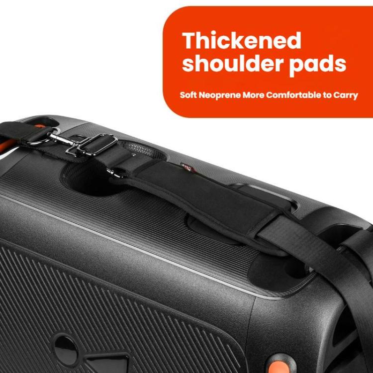 Adjustable Shoulder Strap For JBL Partybox 110 Portable Nylon & Neoprene Carrying Sling