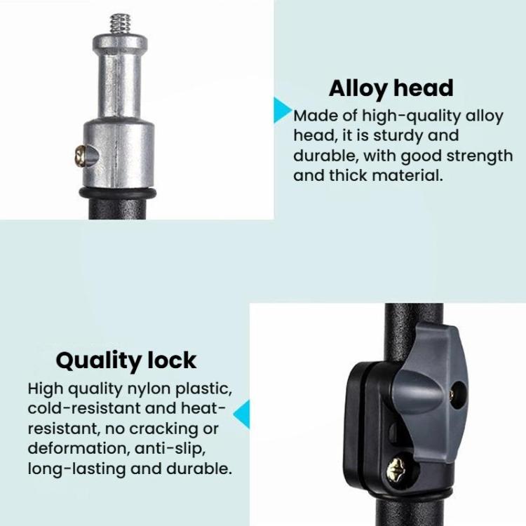 Multi-Functional Selfie Floor Photography Light Stand Live Streaming Fill Light Stand