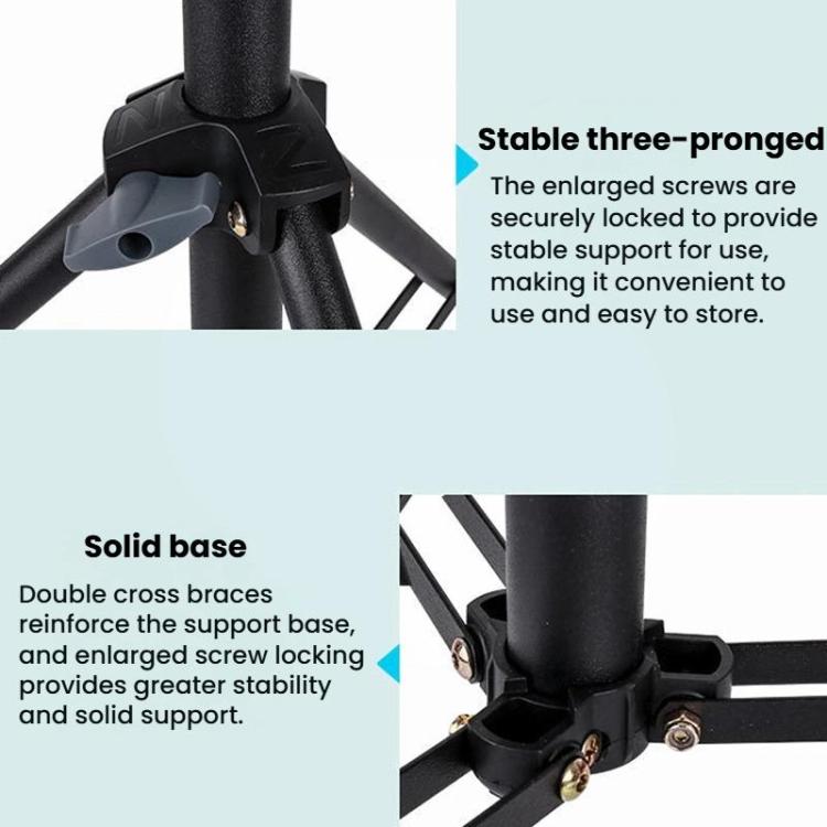 Multi-Functional Selfie Floor Photography Light Stand Live Streaming Fill Light Stand