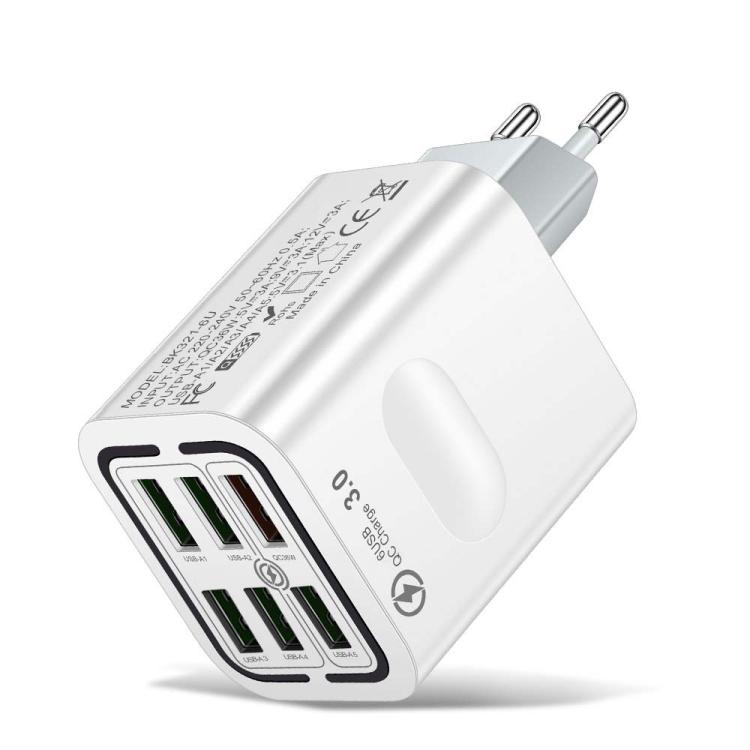 BK321 6USB Multi-port Fast Charging Phone Charger