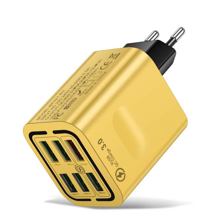 BK321 6USB Multi-port Fast Charging Phone Charger