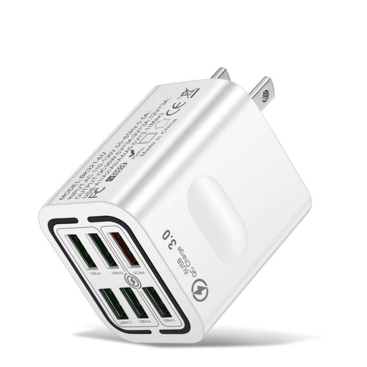 BK321 6USB Multi-port Fast Charging Phone Charger