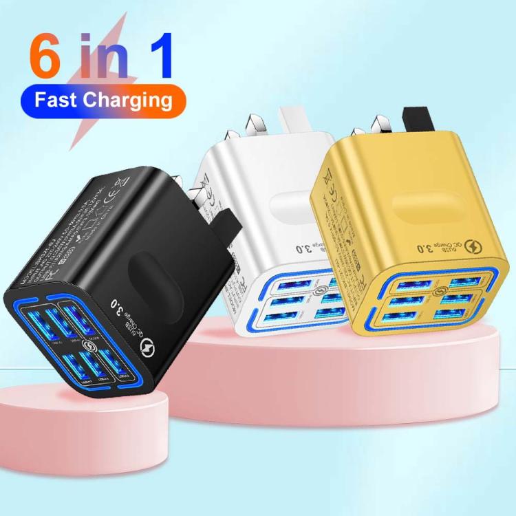 BK321 6USB Multi-port Fast Charging Phone Charger