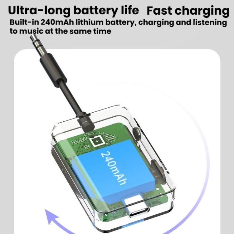 BR16 Car Bluetooth Dual-Microphone Receiver-Transmitter Long Lasting Audio Adapter