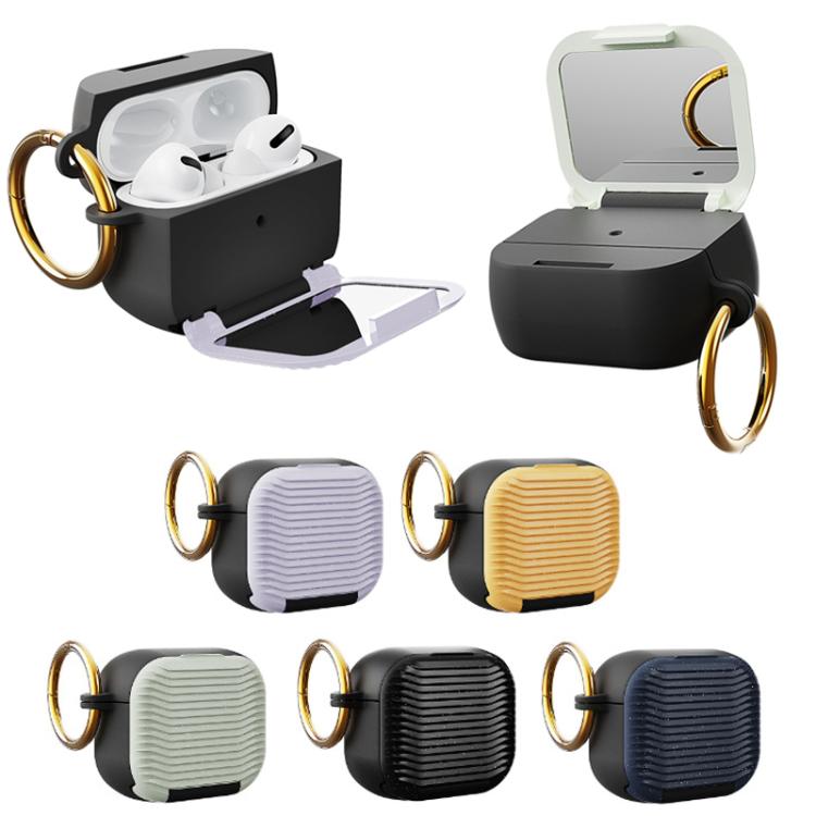 Beauty Mirror Phone Holder Earphone Case