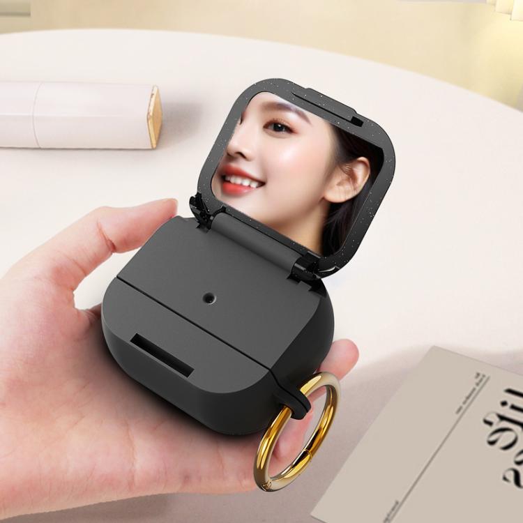 Beauty Mirror Phone Holder Earphone Case
