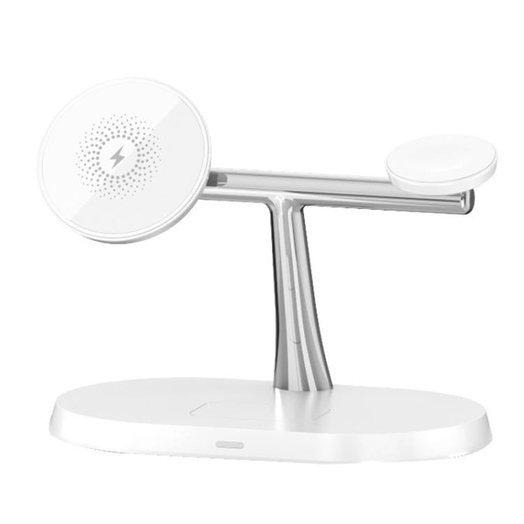 15W 3 In 1 Magnetic Wireless Charger For Phones Watches Earbuds Desktop Multi-Functional Phone Stand
