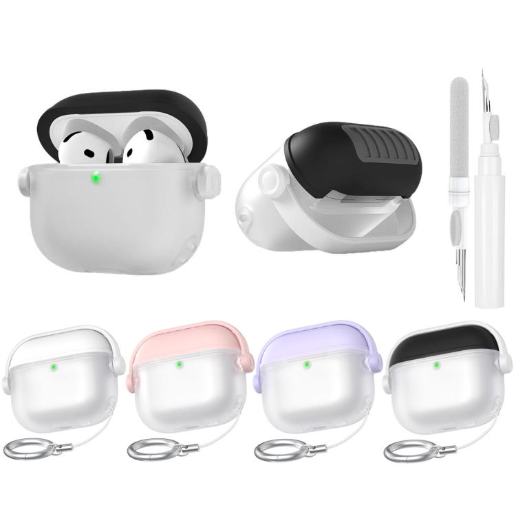 AhaStyle WG174 Earphone Silicone Split Drop Protection Case With 3 In 1 Cleaning Pen