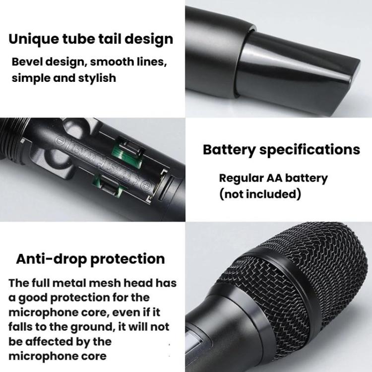 Wireless Microphone Direct Broadcast Singing Handheld Microphone