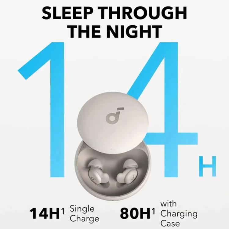 ANKER SoundCore Sleep A20 Wireless Bluetooth Noise Reduction Sleeping Earphones