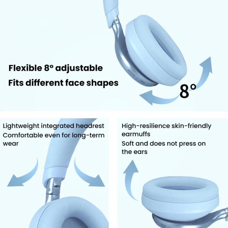 ANKER SoundCore Space One S1 Smart Noise Reduction Headband Wireless Bluetooth Headset