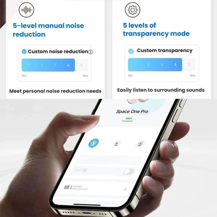 ANKER SoundCore SpaceOne Pro Noise Reduction Bluetooth Headset Gaming Headphone