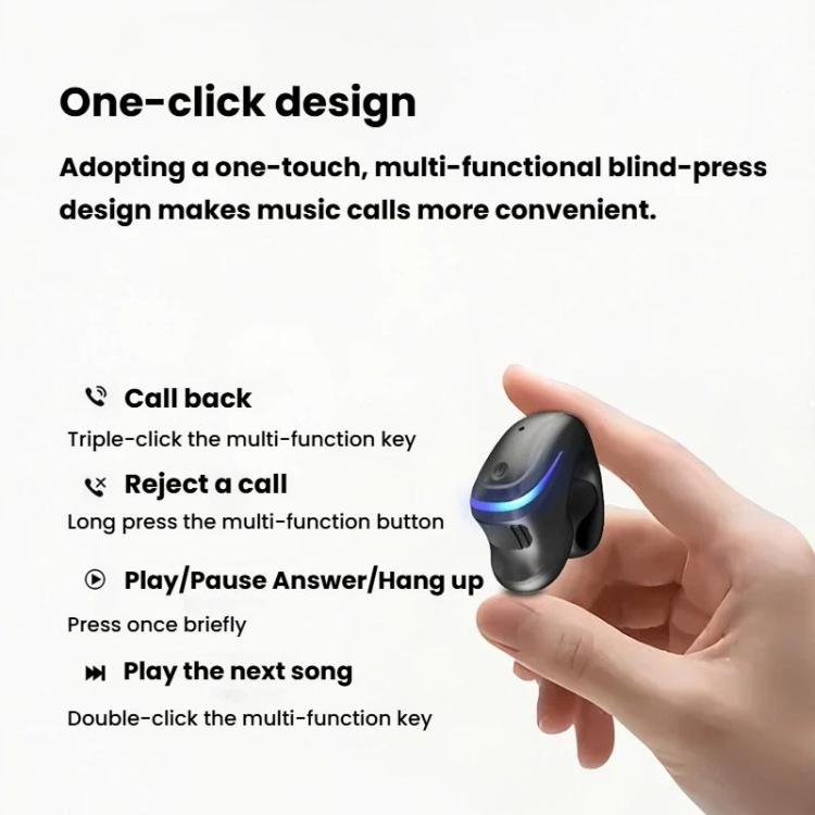 GD29 IPX5 Waterproof Over-Ear Clip Bluetooth Earphone Bluetooth 5.4 Noise Reduction Earphone