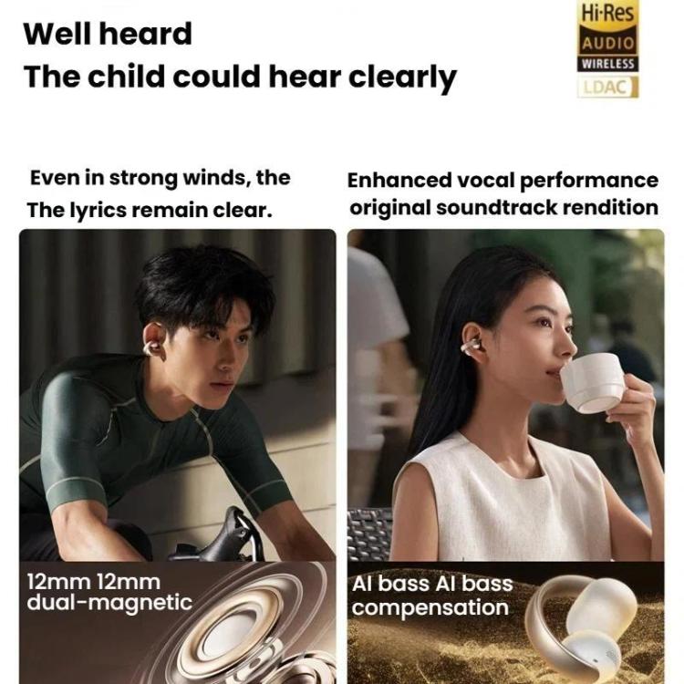 ANKER SoundCore AeroClip Wireless Open Sport Ear Clip Bluetooth Earphones