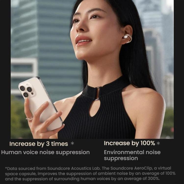 ANKER SoundCore AeroClip Wireless Open Sport Ear Clip Bluetooth Earphones