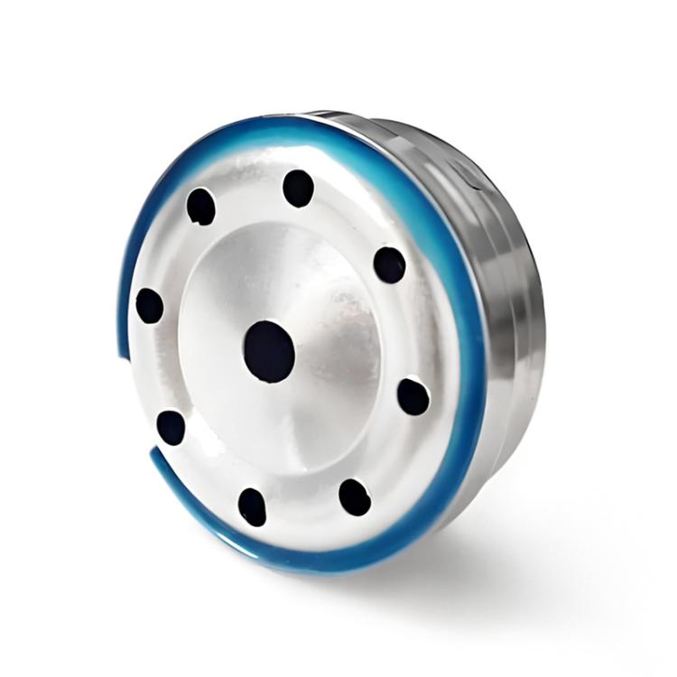 2pcs 10mm Unit Dual Chamber Multi-Layer Sputtered Violet Gold Diaphragm HIFI Headphone Speaker