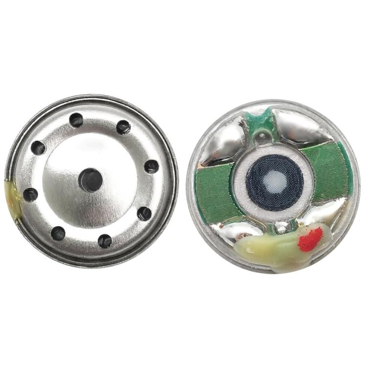 2pcs 10mm Carbon Nanotubes DLC CNT Diaphragm Unit Speaker DIY Low Frequency HIFI Vocal Headphone Speaker