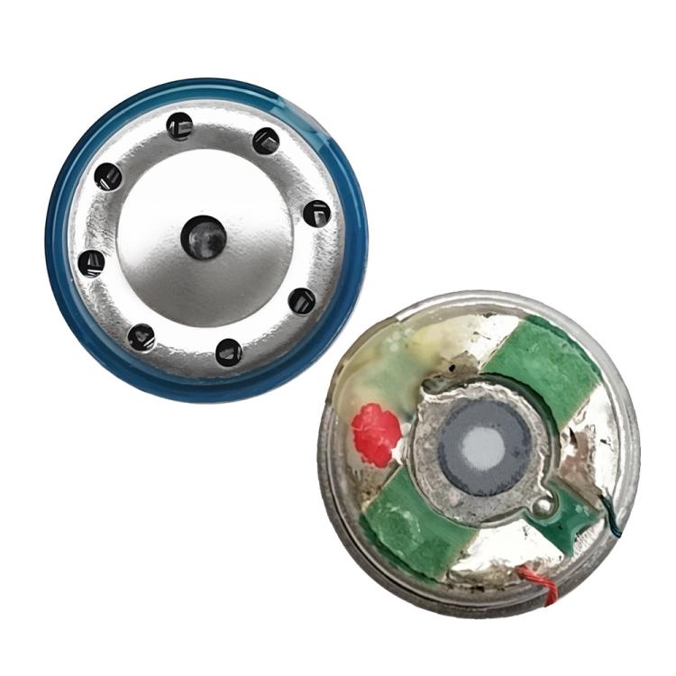 2pcs 10mm Beryllium Membrane Unit Headphone Speaker HIFI High Resolution Vocal Low Frequency Dual Chamber Moving Coil Speaker