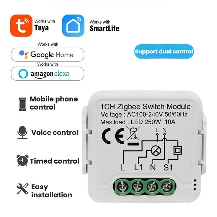 Smart On/Off Switch Voice Remote Control Remodeling Smart Switch Module