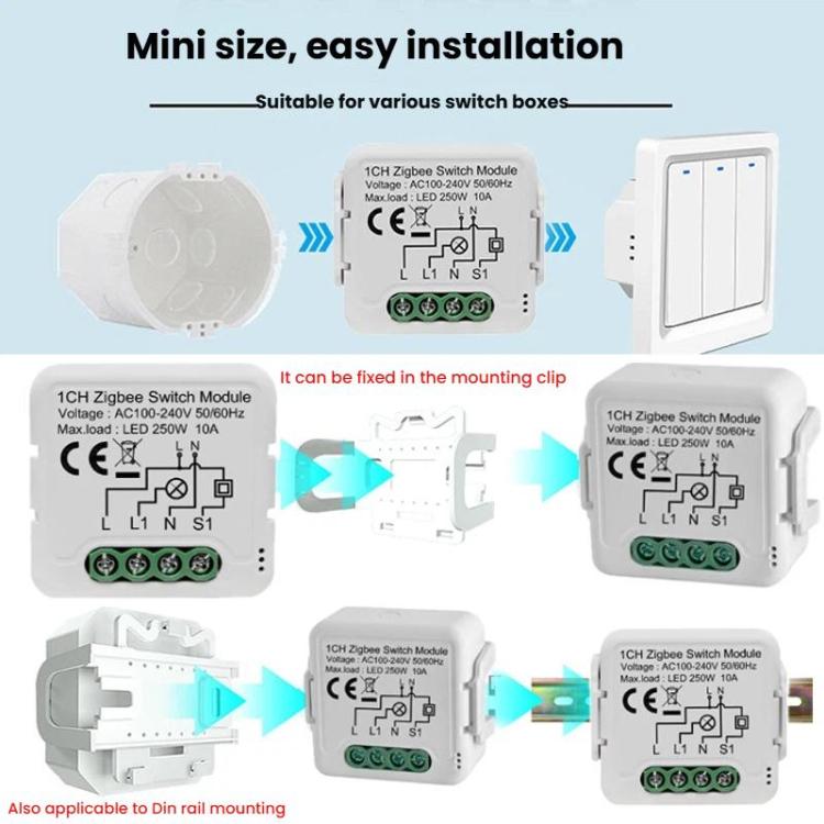 Smart On/Off Switch Voice Remote Control Remodeling Smart Switch Module