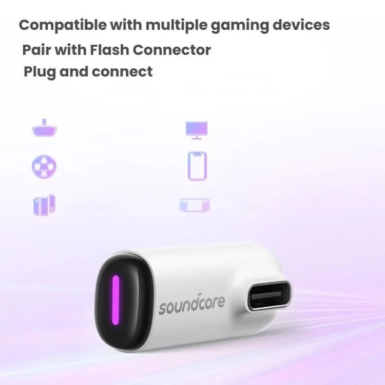 ANKER SoundCore VR P10 30ms Ultra-low Latency Wireless 2.4G Gaming Bluetooth Earphones