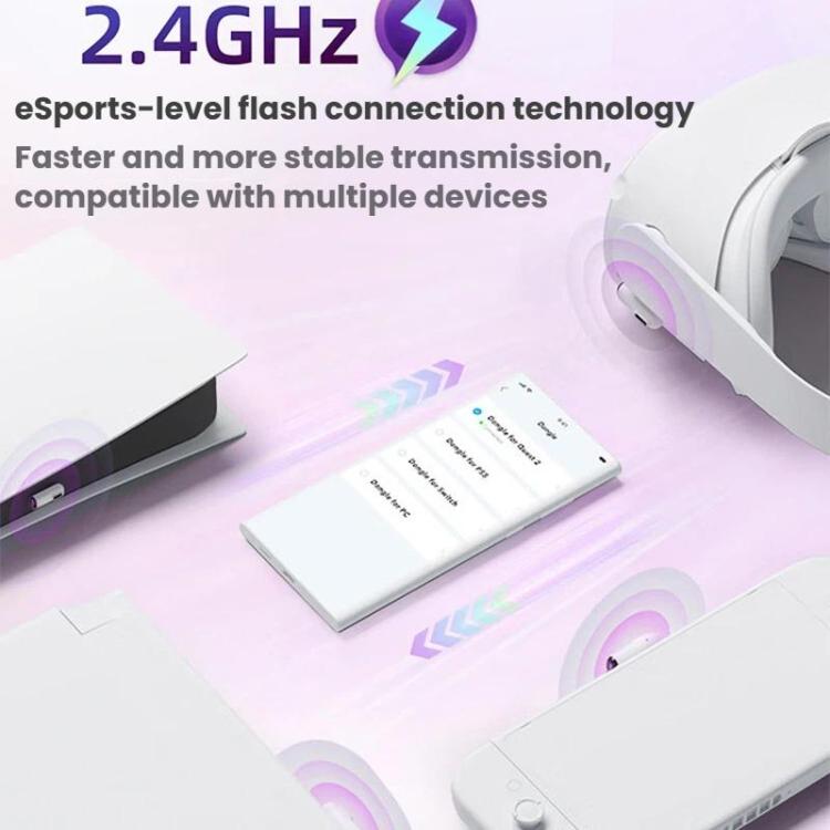 ANKER SoundCore VR P10 30ms Ultra-low Latency Wireless 2.4G Gaming Bluetooth Earphones