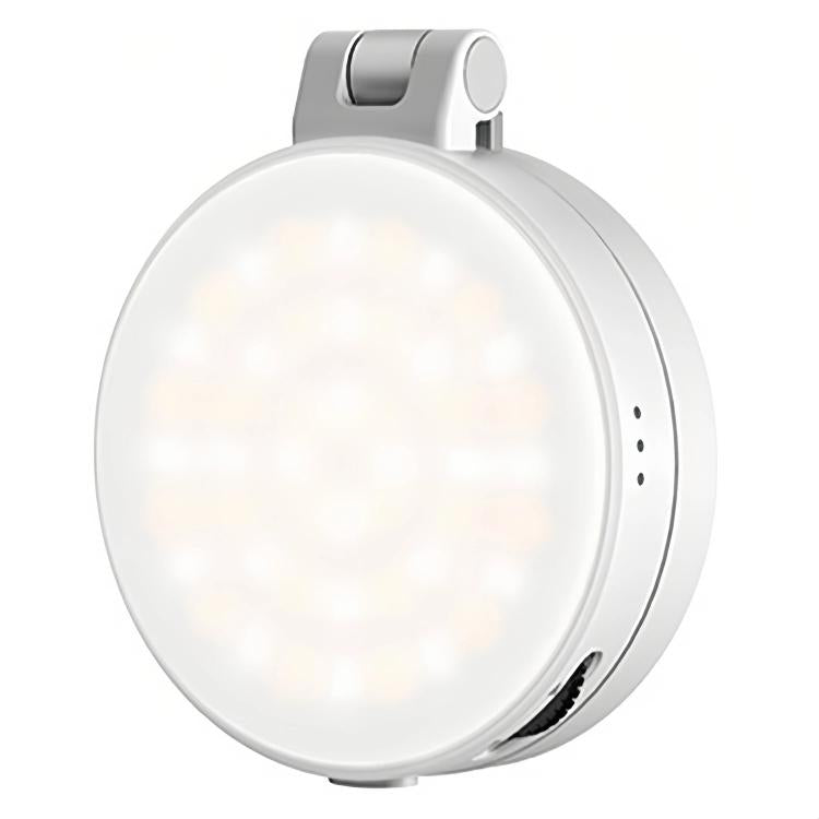 VRIG Magnetic Extendable Phone Fill Light With Mirror Foldable 2-In-1 Selfie Light Converts To Stand, 3 Color Temperatures