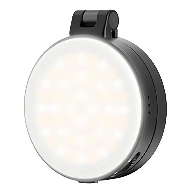 VRIG Magnetic Extendable Phone Fill Light With Mirror Foldable 2-In-1 Selfie Light Converts To Stand, 3 Color Temperatures