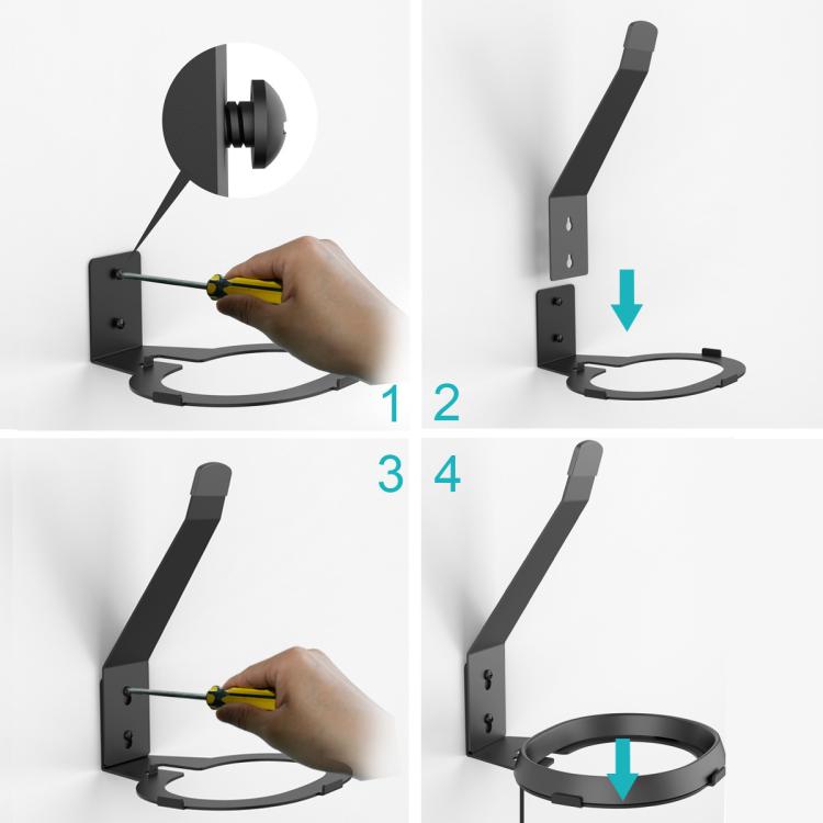 For Sonos Move 1 / Move 2 Speakers Wall Hanging Rack