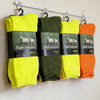 (12 Pairs) High Visible Safety Work Socks Cushioned Socks