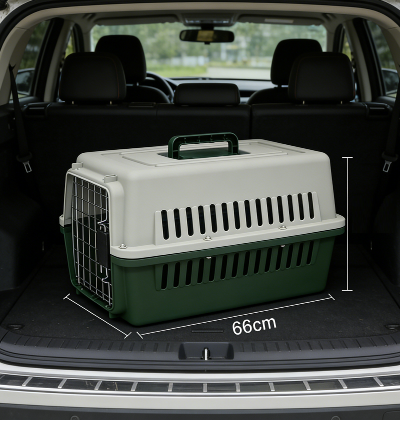 66cm Dog Cage Cat Cage Pet Travel Cage/Carrier dealonline.co.nz