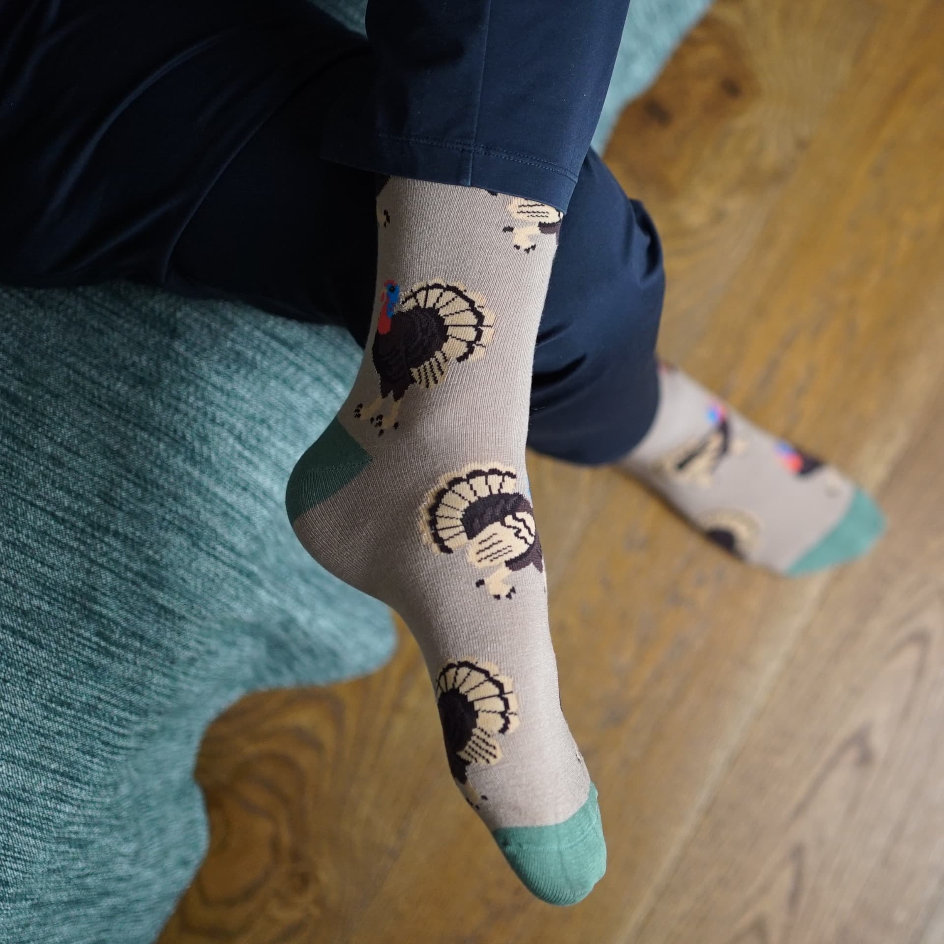 Save the Turkey Bamboo Socks Barekind NZ