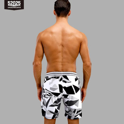 52025 Camo Drift Men's Cotton-Modal Lounge Shorts