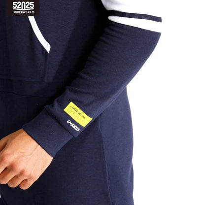 52025 Weekend Hideout Men's Cotton Hooded Lounge Onesie