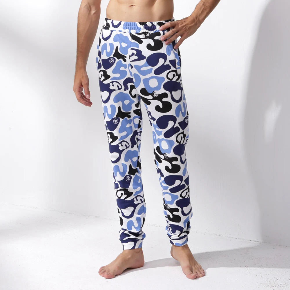52025 Camo Retreat Men's 100% Cotton Lounge Pants