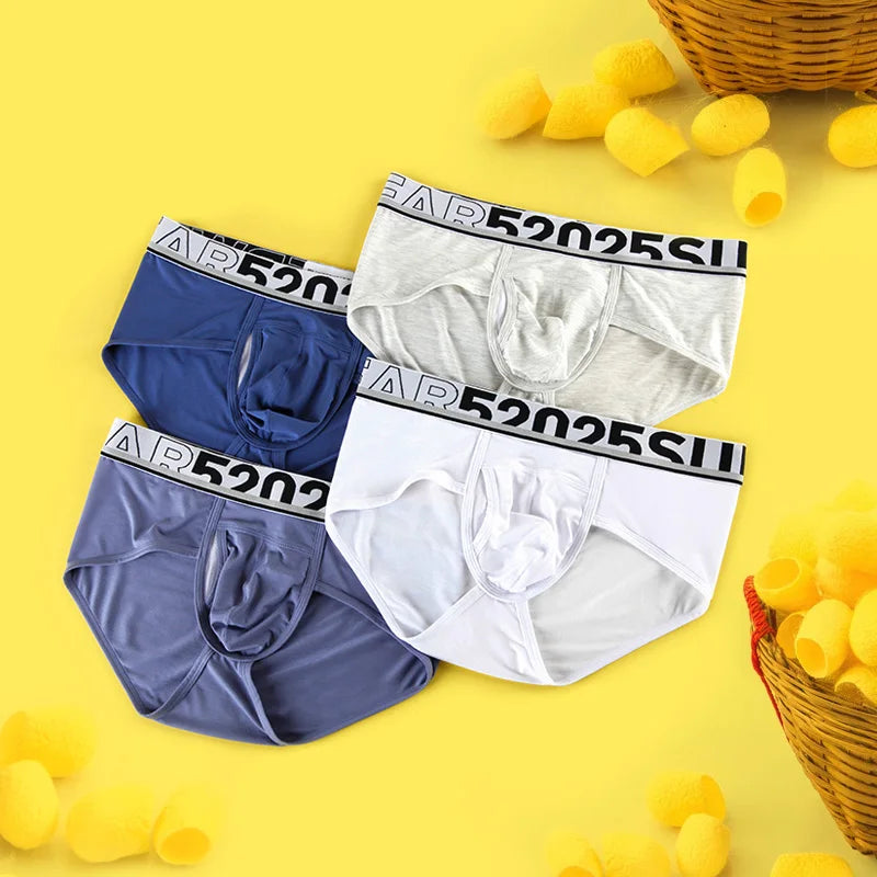 Men's Dual-Pouch Modal Briefs – Everyday Comfort